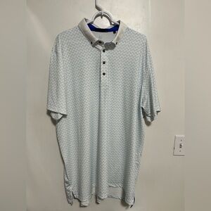 Greyson wolf print golf polo‎ size xxl
